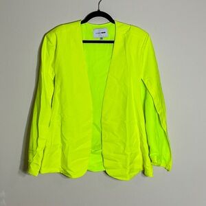 Fashion Nova Vibrant Lime Blazer